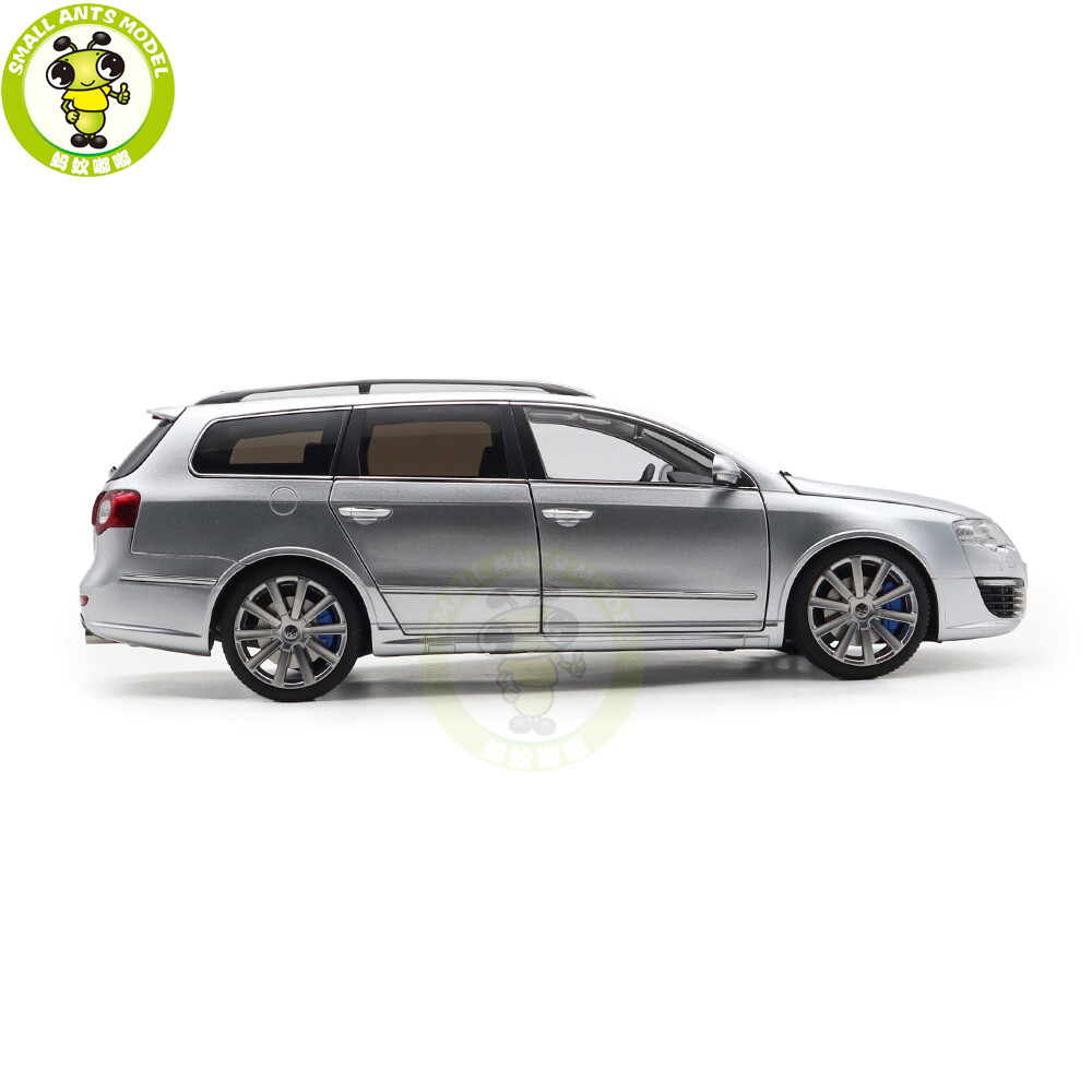 1/18 NZG VW Volkswagen Passat Estate R36 Wagon Silver Diecast