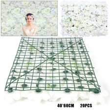 20x Rosen und Hortensie Blumenwand Blumen Hintergrund DIY für Hochzeit NEU