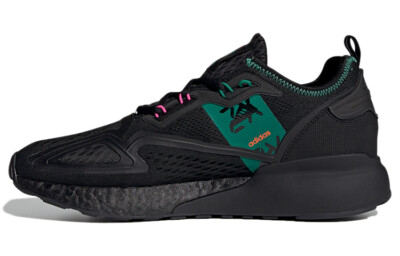 adidas ZX 2k boost Black Bright Green - GX2719