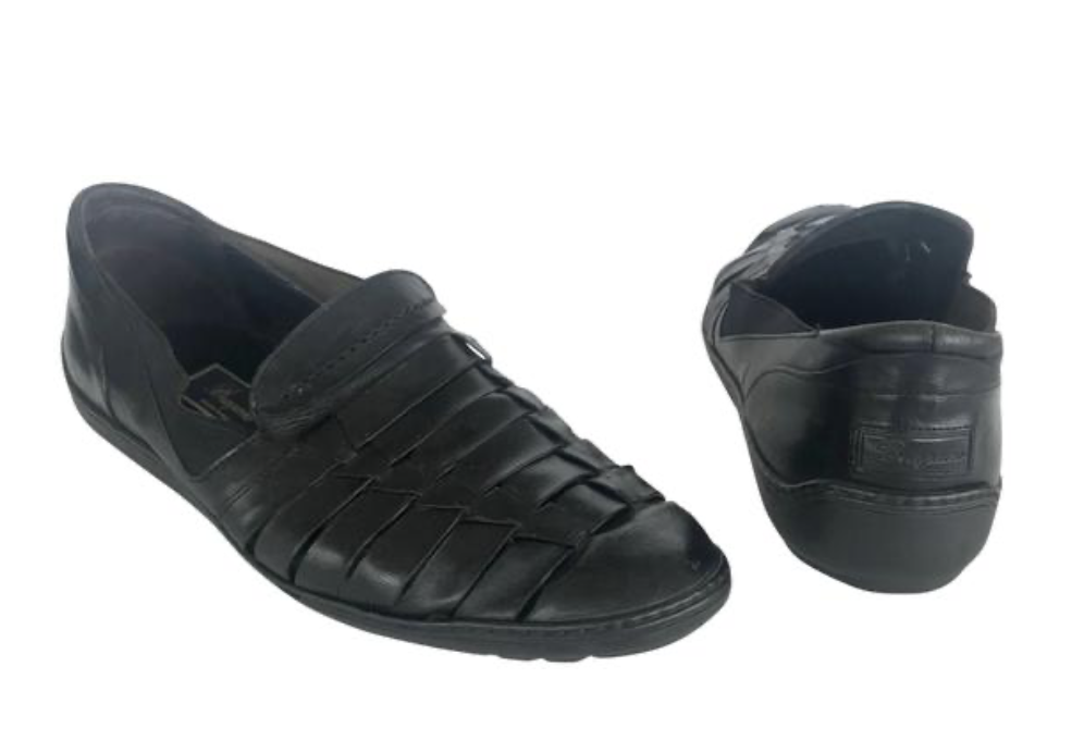 Men\'s Cole Haan Bragano Black Leather Bit Lug Sole Loafers Size 11M Cole Haan Men main image 2