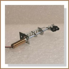 2 Aspect Oval LED Signal 36mm Painted Silver 12v (1pcs) - N Gauge