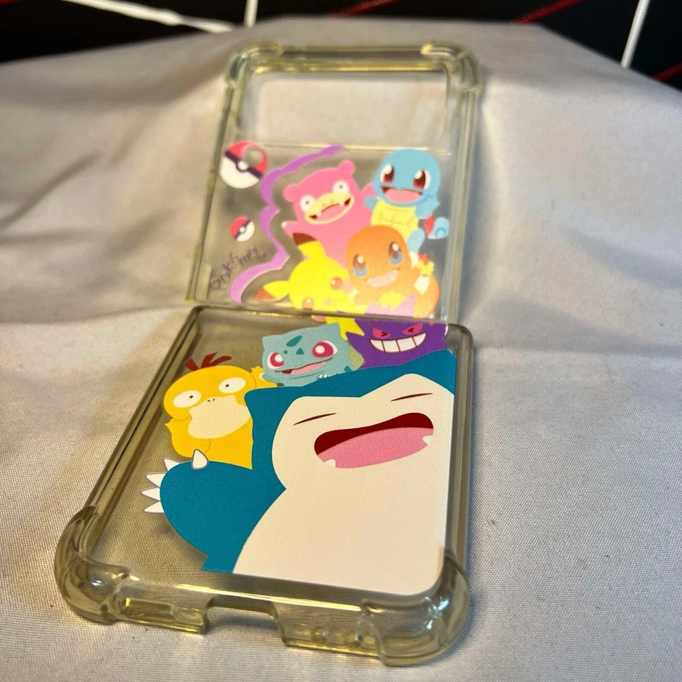 Funda Teléfono Samsung Anime Japonés Pokemon para Samsung Galaxy Z Flip 3 4 5 Foto 2 de 4
