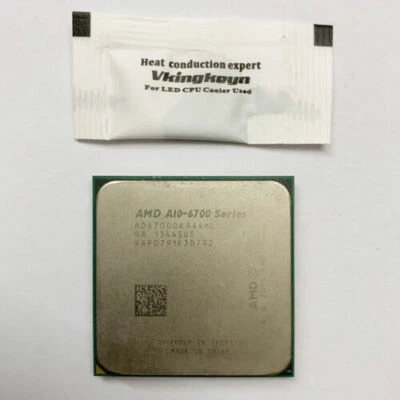 AMD A10-6700 CPU A10-Series Quad-Core 4MB 3.7GHz Socket FM2 65W Processor - Bild 1 von 3