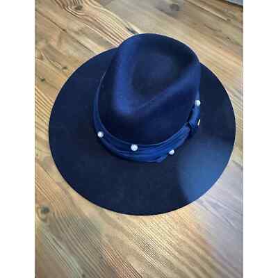 NEW Anthropologie Lele Sadoughi Farrah Wool Pearl Rancher  display picture 3