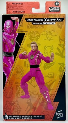 Power Rangers COBRA KAI  Lightning Collection Morphed Sam. LaRusso Pink Mantis