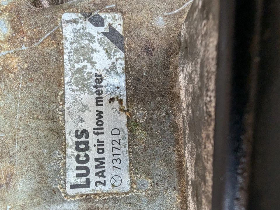 83-87 Jaguar XJ6 XJS MEDIDOR DE FLUJO DE AIRE MÁSICO Sensor Bosch Lucas 0280203006 73172D Foto 2 de 4