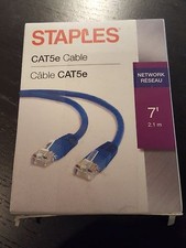 Cat5e Cat6 Ethernet Internet LAN Network Cable Modem Router Blue White Black Lot
