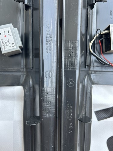 Brabus Mercedes W220 S500 Left & Right Side Door Step Sill Sills Set Super Rare - Picture 13 of 19