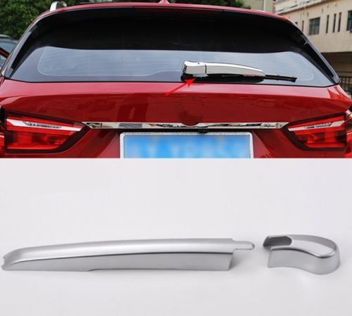 Coperchio ugello tergicristallo pioggia finestrino posteriore automatico per Bmw X1 F48 2016 2017 bordo cromato - Foto 1 di 5
