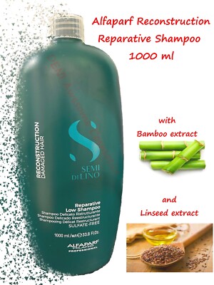 Alfaparf Semi Di Lino Reconstruction Reparatives Shampoo für geschädigtes Haar 1000 ml