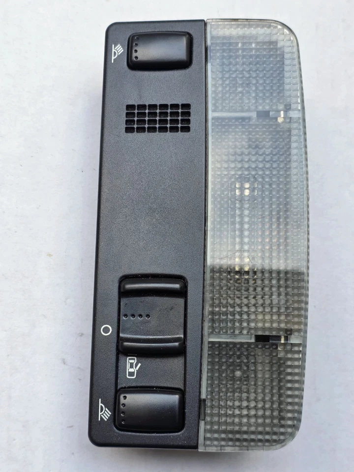 VW GOLF MK4 ANNIVERSARY / CADDY / TRANSPORTER Front Interior Light Black OEM ., - Image 3 of 4