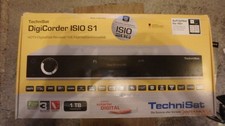TECHNISAT TWIN SAT RECEIVER,  ISIO S 1 ,  1000 GB FESTPLATTE EINGEBAUT,  WIE NEU