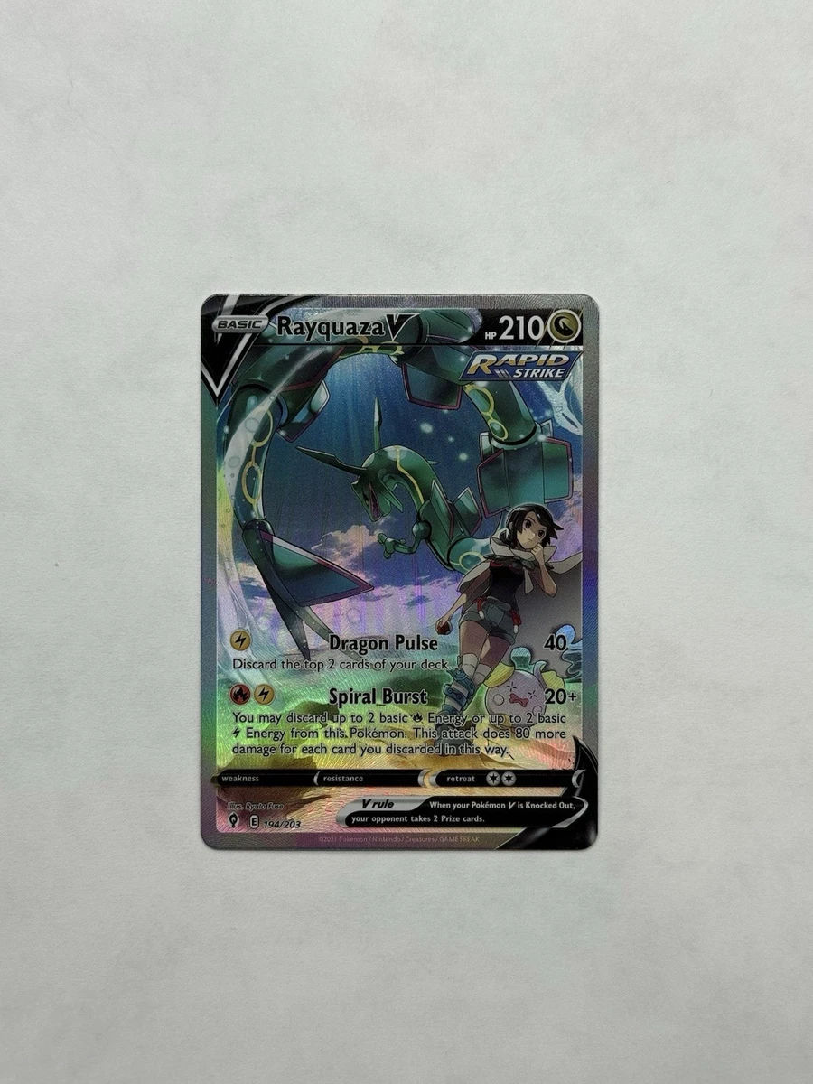 Rayquaza V Pokémon TCG Cards for sale | eBay
