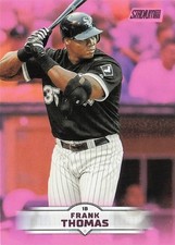 2025 Topps Stadium Club Frank Thomas #1 Pink Parallel Chicago White Sox