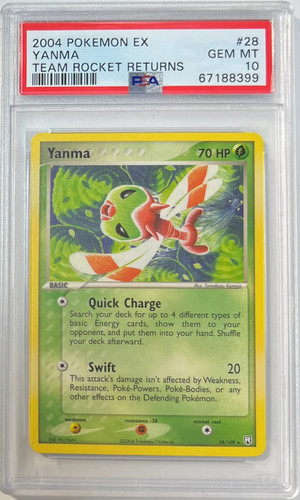 Yanma graded PSA 10 for sale on eBay