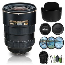Nikon AF-S DX Zoom-NIKKOR 17-55mm f/2.8G IF-ED Lens 2147  Filter Kit  Cap