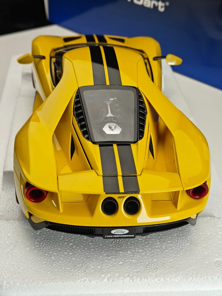 Autoart Ford GT yellow 1:18 MY17 72944 - Imagen 3 de 4