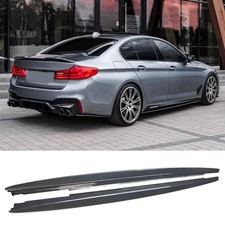 Side Skirts Compatible with BMW 5 Series G30 G31 540i 2017-2023 M Sport