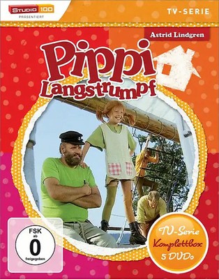 Astrid Lindgren: Pippi Langstrumpf - TV-Serie Komplettbox [5 DVDs]
