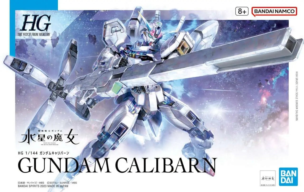 HG 1/144 Gundam Calibarn - Mobile Suit Gundam: The Witch from Mercury
