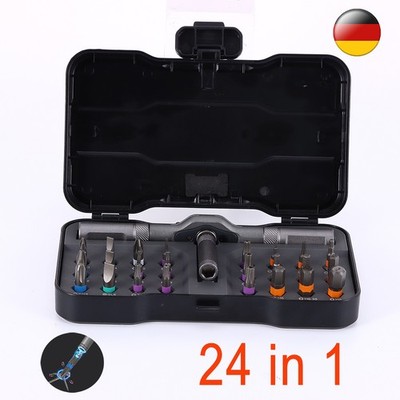 24-in-1 Magnetisch Schraubendreher-Set, DIY Multi-Bit Ratschen schraubendreher