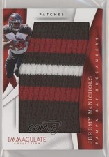 2017 Panini Immaculate Immaculate Patch 9/15 Jeremy McNichols #IM-JE Patch 5w7