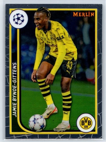 2023-24 Topps Merlin UEFA Jamie Bynoe-Gittens Borussia Dortmund #25