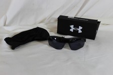UnderArmor 003KA Men's UA Yard Pro MT Black/Grey Sunglasses Semi-Rimless