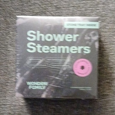 Wonder Family Shower Steamers Black with Stone Tray Included