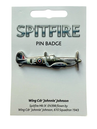 WW2 Spitfire MK IV 3D World War Two Pin Badge