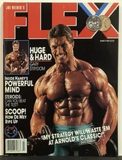 Flex Magazine March 1989 Gary Strydom.
