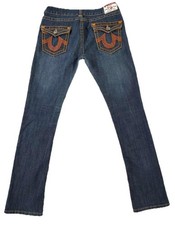 VINTAGE TRUE RELIGION LOW-RISE JEANS SIZE 30 MADE IN USA