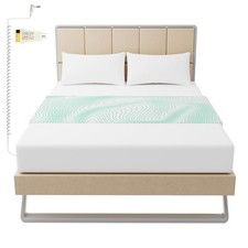 Grounding Bed Sheets, Fitted Deep Pocket Universal 24"x104", White