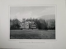 Luftkurhotel Breitenbrunnen, Fotodruck, 32 x 24 cm, 1896