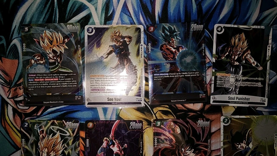 Full Set! Tournament Pack 06 Dragon Ball Fusion World Promos 2025 8 Cards NM/M  - Image 4 of 4