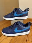 Nike Court Borough Low 2 Sneakers Kids Size 5.5Y GS Blue White BQ5448-403 — photo 1