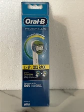 Oral-B Precision Clean Electric Toothbrush Heads Pack of 8 Replacement Refills