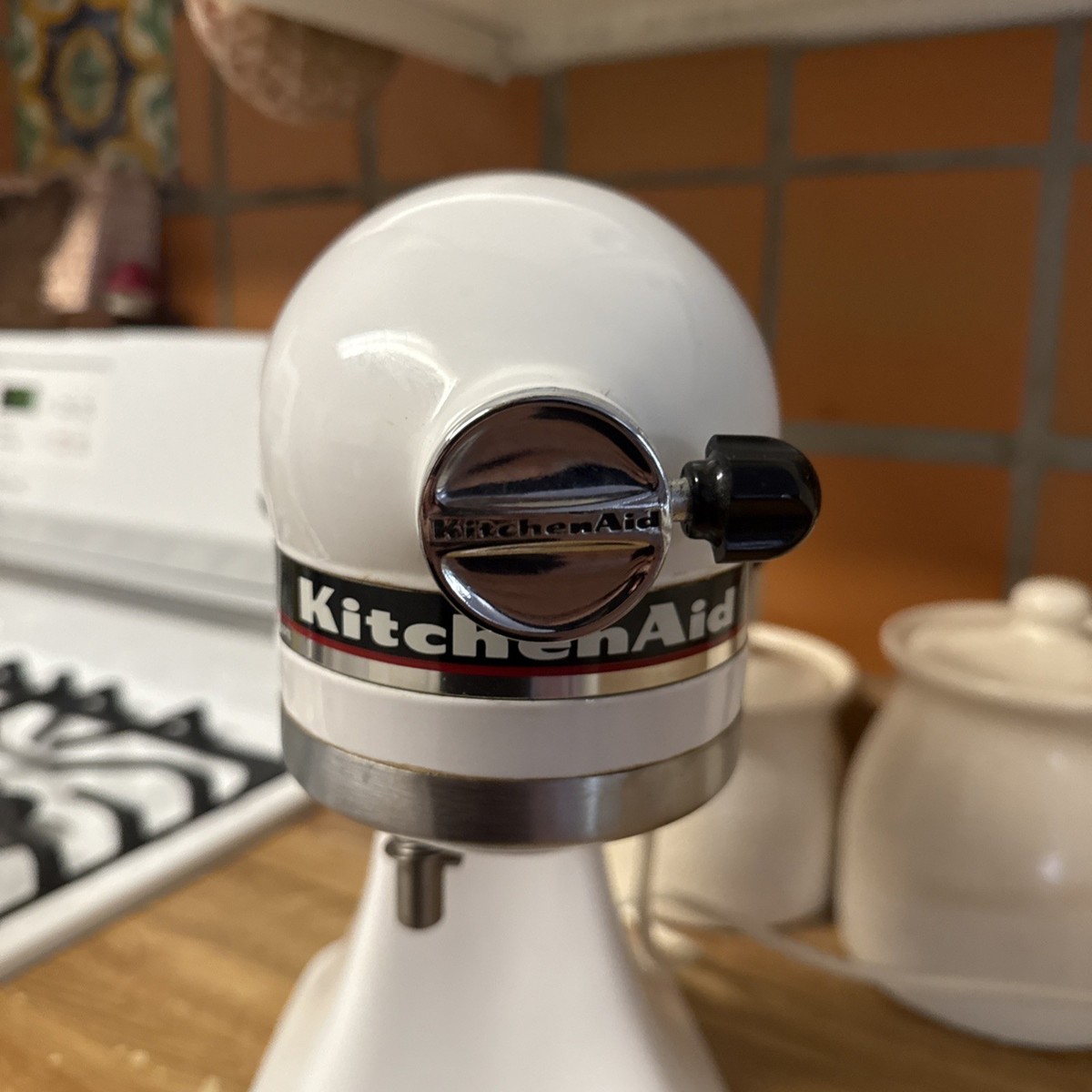 KitchenAid Ultra Power ホワイト KitchenAid Ultra Power 300w White Tilt Stand Mixer No Bowl