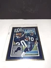 Barry Sanders Fascimile Signed Detroit Lions 8x10 Chrome Glossy Santis 97 Photo