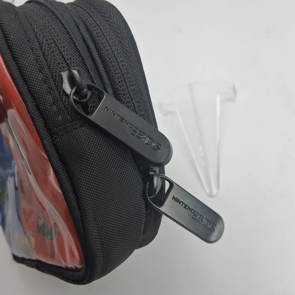 Estuche de Transporte de Viaje Nintendo 3DS Pokemon X Y Cremallera Carcasa Suave Raro Oficial XY 2013 Foto 4 de 4