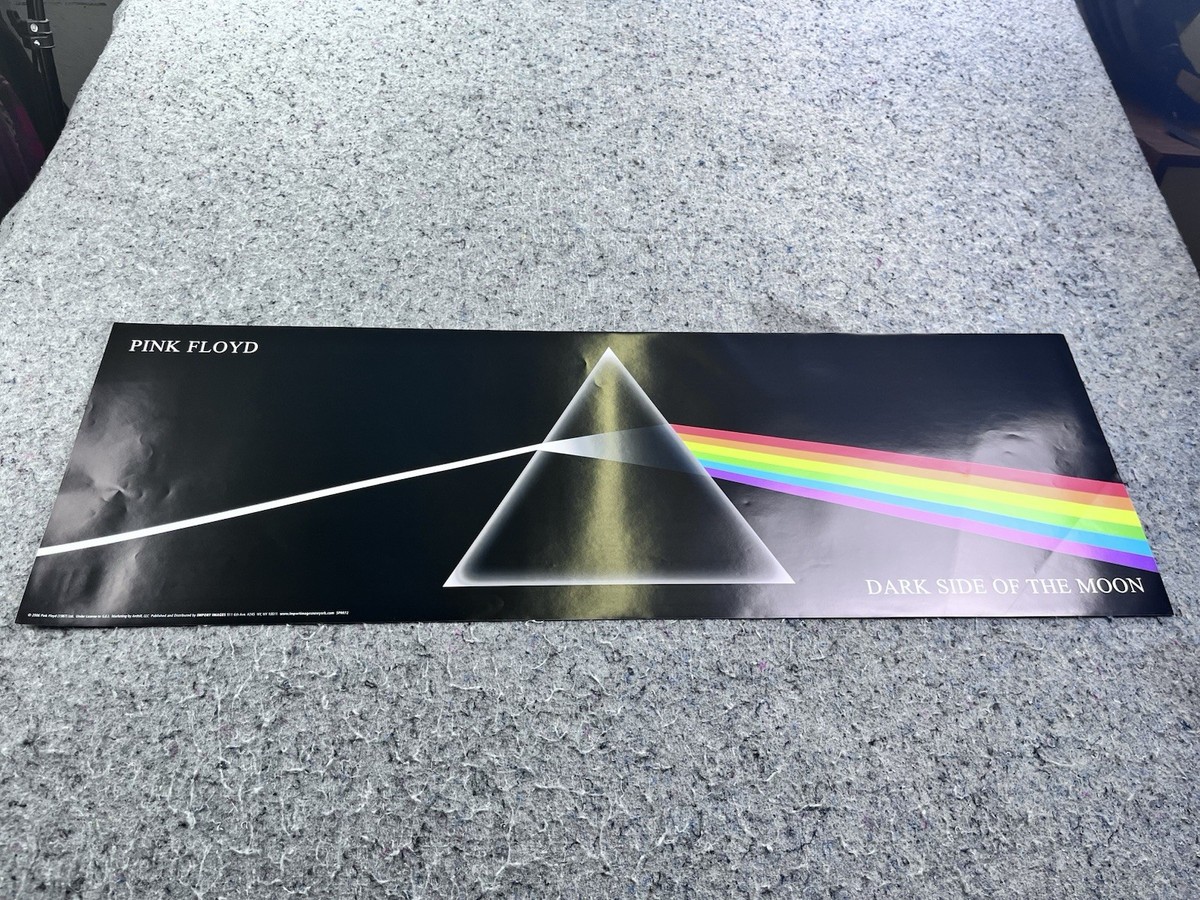 Pink Floyd Dark Side of the Moon Poster 12x36 Prism Design 2006
