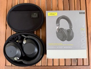 Jabra Evolve2 85 kabelloser Stereo Kopfhörer (UC USB C) Schwarz