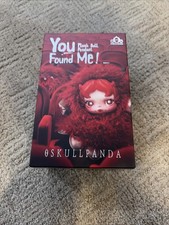 POP MART x Skullpanda You Found Me Series Plush Pendant - Darkness SEALED NEW