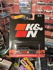 Hot Wheels Premium 2023 Volvo P220 Amazon Estate Wagon K&N Filters 1:64 Diecast