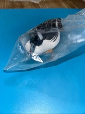 Vintage AAA Adult Duck Hooded Merganser Figure PVC Rubber Wildlife New Retired