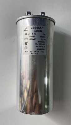 NEW 1-pc EPCOS CBB65A-1 60uF 500VAC Capacitor B33334 10000AFC EN60252-1 UL