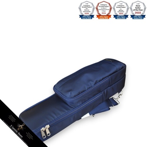 Primai 80th Anniversary Flute Bag Navy Lightweight OneShoulder