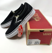 Vans Classic Slip-On Shoe Black/White - Brand New in Box Women's 7.5 Mens 6