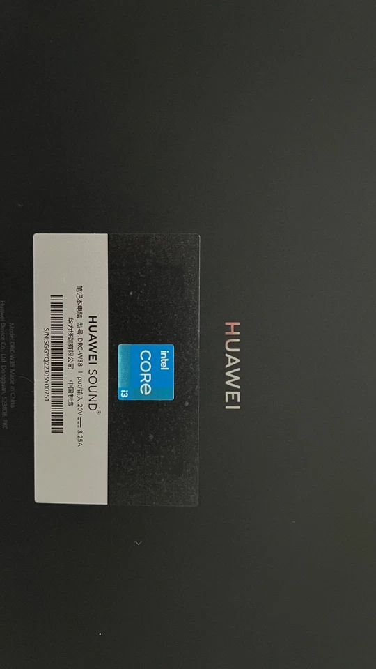 Huawei Matebook e, 128 GB SSD, 8GB Ram, i3, Tastatur und Pencil - Bild 4 von 4