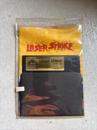 rare commodore 64 laser strike floopy disk game isis hathor My Parry Gripp